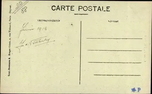 Ak Le Thillot Vosges, Eglise