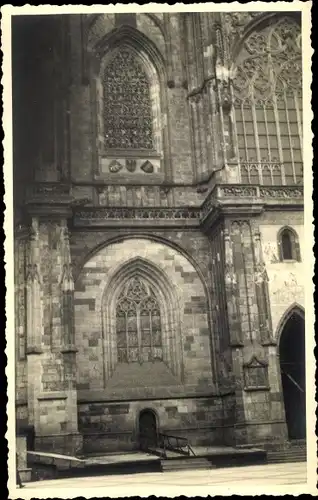 Ak Praha Prag Tschechien, Fassade der Kirche