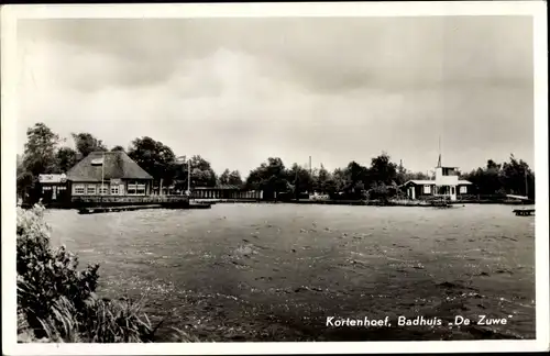 Ak Kortenhoef Nordholland, Badhuis De Zuwe