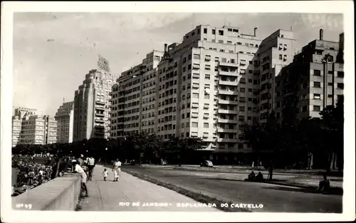 Foto Ak Rio de Janeiro Brasilien, Esplanada do Castello