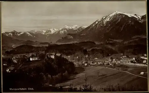 Ak Marquartstein im Chiemgau, Ortspartie