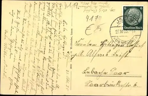 Ak Issum am Niederrhein, Geldernsche Straße mit Exportbierbrauerei