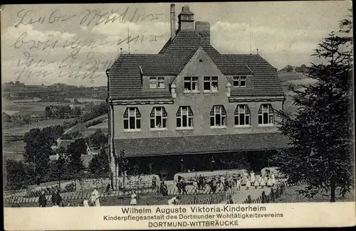 Ak Wittbräucke Dortmund im Ruhrgebiet, Wilhelm Auguste Viktoria Kinderheim