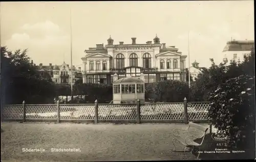 Ak Södertälje Schweden, Stadshotellet, Hotel