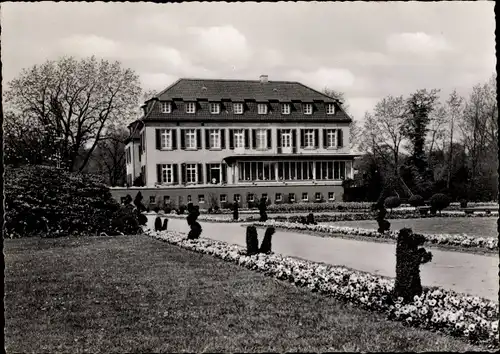 Ak Buer Gelsenkirchen im Ruhrgebiet, Schloss Berge mit Anlage