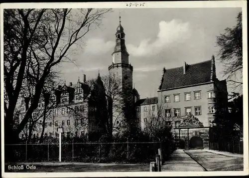 Ak Oleśnica Oels Schlesien, Schloss Oels