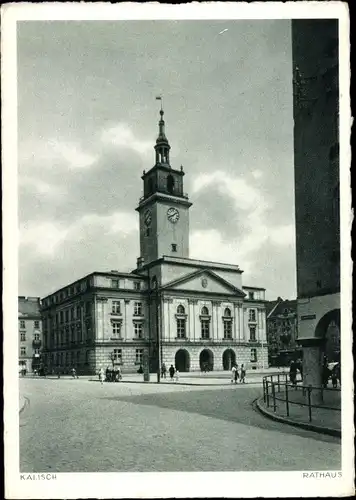 Ak Kalisz Kalisch Posen, Rathaus