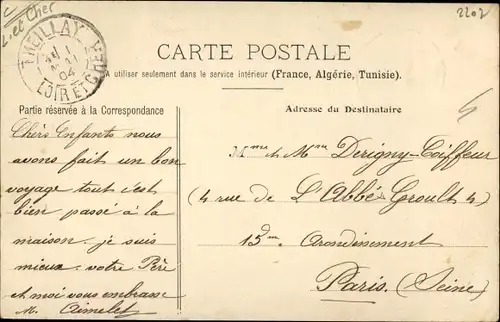 Ak Theillay Loir et Cher, L'Eglise