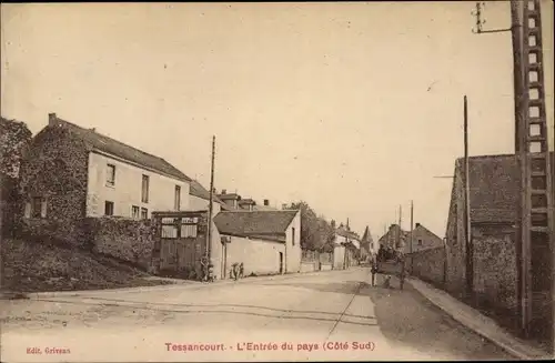 Ak Tessancourt Yvelines, L'Entree du Pays