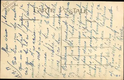 Ak Courgenay Yonne, Grande Rue