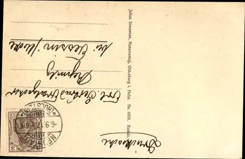 Ak Neustadt in Holstein, Jungfernstieg