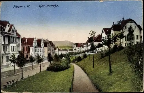 Ak Hagen in Westfalen, Heinitzstraße