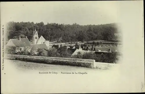 Ak Crecy en Brie Seine et Marne, La Chapelle