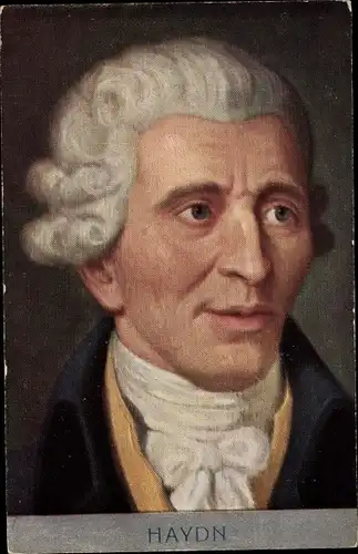 Künstler Ak Komponist Joseph Haydn, Wiener Klassik, Portrait