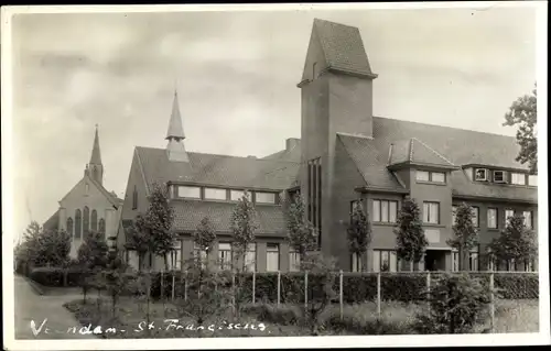 Ak Veendam Groningen Niederlande, St. Franciscus Kerk