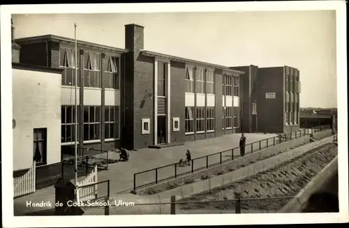 Ak Ulrum Groningen Niederlande, Hendrik de Cock School