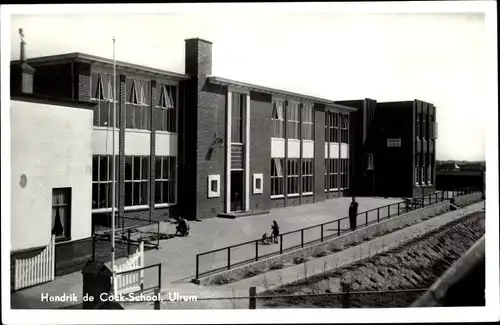 Ak Ulrum Groningen Niederlande, Hendrik de Cock School