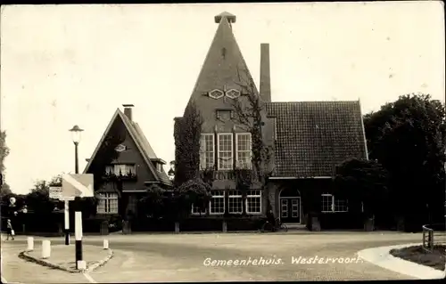 Ak Westervoort Gelderland, Gemeentehuis
