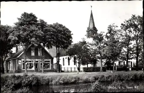 Ak Erica Emmen Drenthe Niederlande, Herv. Kerk