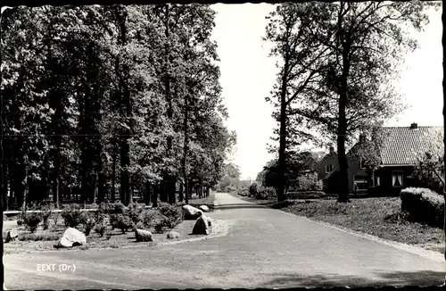 Ak Eext Drenthe Niederlande, Straat