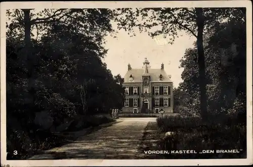 Ak Vorden Gelderland Niederlande, Kasteel Den Bramel