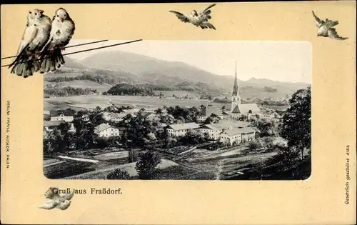 Ak Frasdorf in Oberbayern, Gesamtansicht