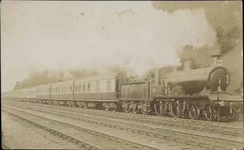 Ak Britische Eisenbahn, Lokomotive, Brighton Express, 2046, LBSCR