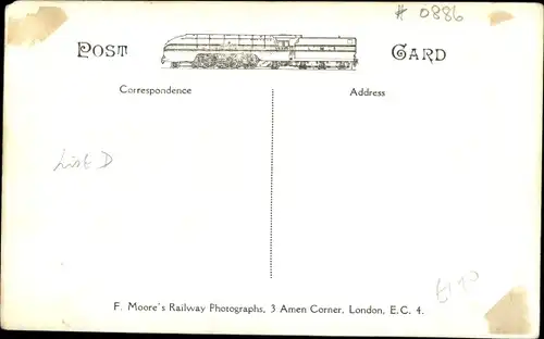 Ak Britische Eisenbahn, Lokomotive, 902, 9902, LNER, 2801, Holkhan