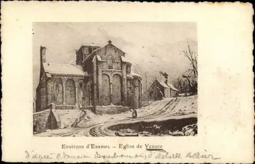 Ak Ébreuil Allier, Eglise de Veauce