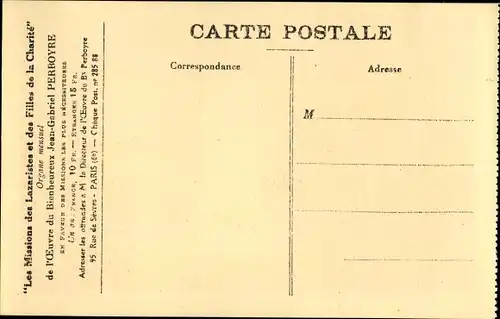 Ak Missions des Lazaristes, Madame est servie, Afrikaner