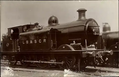 Ak Britische Eisenbahn, Dampflok, Tender 178, LB  & SCR