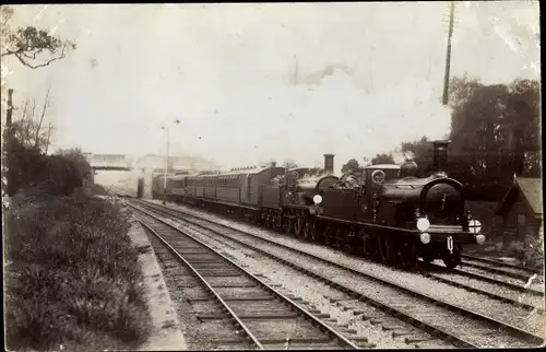 Ak Britische Eisenbahn, Dampflok, Tender, Brighton Express, LB & SCR