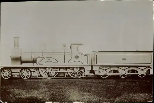 Ak Britische Eisenbahn, Dampflok, Tender 192