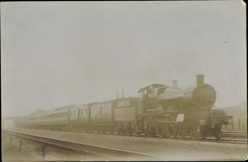 Ak Britische Eisenbahn, Dampflok, Tender 171
