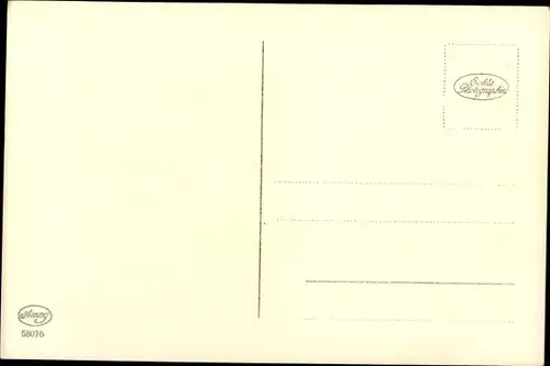 Ak Zwei Pferde auf der Koppel, Amag 68076