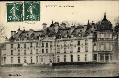 Ak Noisiel Seine-et-Marne, Le Chateau