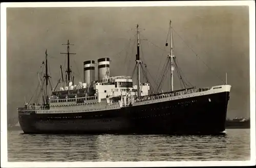 Ak Dampfschiff Deutschland der HAPAG