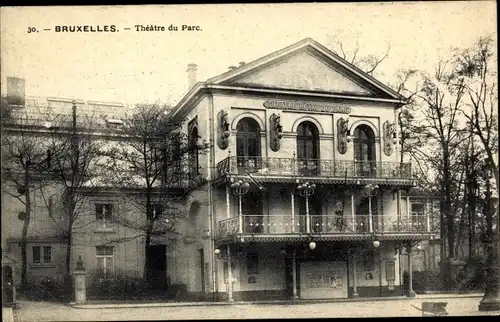 Ak Bruxelles Brüssel, Théâtre du Parc