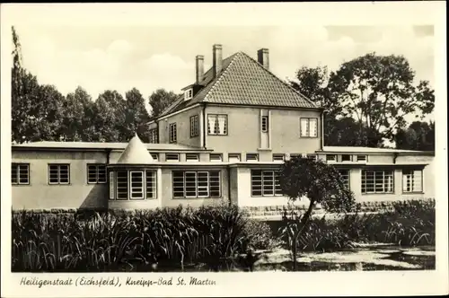 Ak Heilbad Heiligenstadt Eichsfeld Thüringen, Kneippbad St MArtin