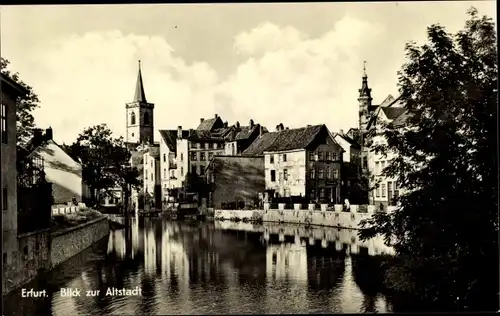 Ak Erfurt in Thüringen, Altstadt