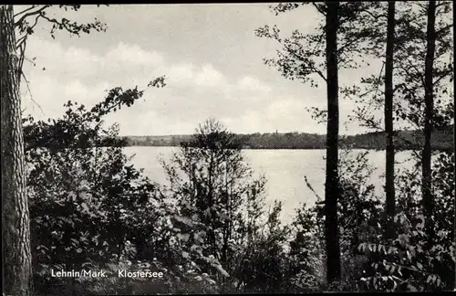 Ak Kloster Lehnin in der Mark, Klostersee