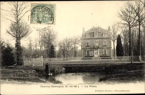 Ak Chevry Cossigny Seine et Marne, La Plata