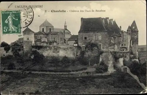 Ak Chantelle Allier, Château des Ducs de Bourbon