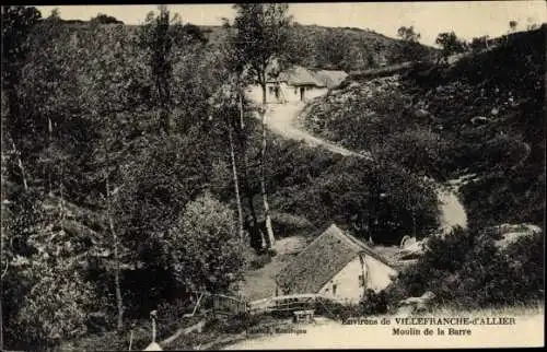 Ak Villefranche d’Allier Allier, Moulin de la Barre