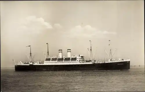 Foto Ak Dampfer New York der Hamburg Amerika Linie