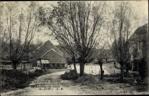 Ak Cernay la Ville Yvelines, Le Grand Moulin, La Pisciculture