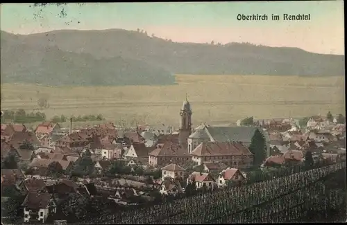 Ak Oberkirch im Renchtal in Baden Württemberg, Teilansicht