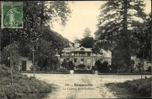 Ak Dammartin Seine et Marne, La Chateau de la Tuilerie