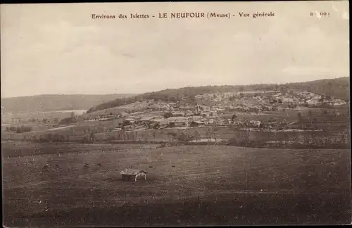 Ak Le Neufour Meuse, Environs des Islettes, Vue generale