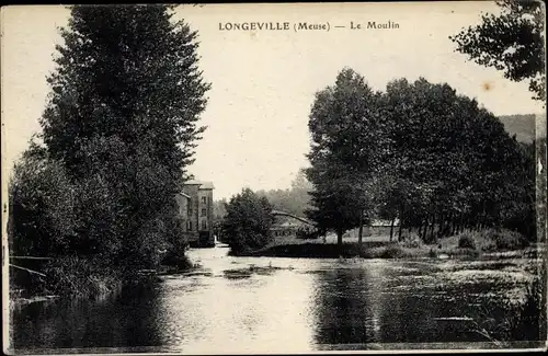 Ak Longeville-en-Barrois Meuse, Le Moulin